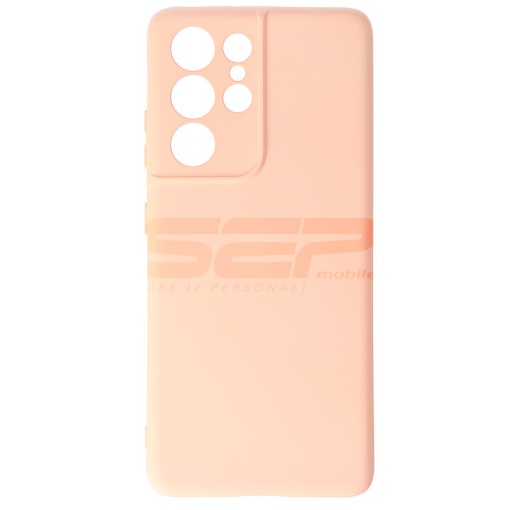 Husa silicon High Copy Samsung Galaxy S21 Ultra Pink Sand