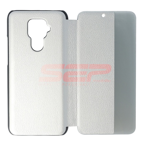 Husa Smart View Flip Huawei Mate 30 Lite Silver