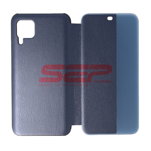 Husa Smart View Flip Huawei P40 Lite Midnight Blue