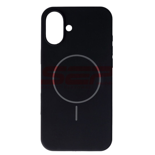 Husa Soft Silicone Magsafe Apple iPhone 16 Plus Black