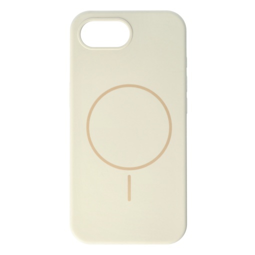 Husa Soft Silicone Magsafe Apple iPhone 16e Beige