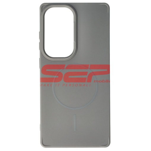 Husa Soft Silicone Magsafe Samsung Galaxy S25 Ultra Grey