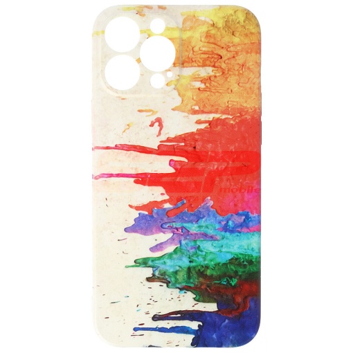 Husa TPU 6D Print Apple iPhone 13 Pro Max Aquarelle