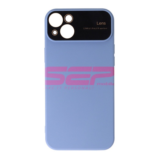 Husa TPU Camera Lens Apple iPhone 15 Plus Far Peak Blue
