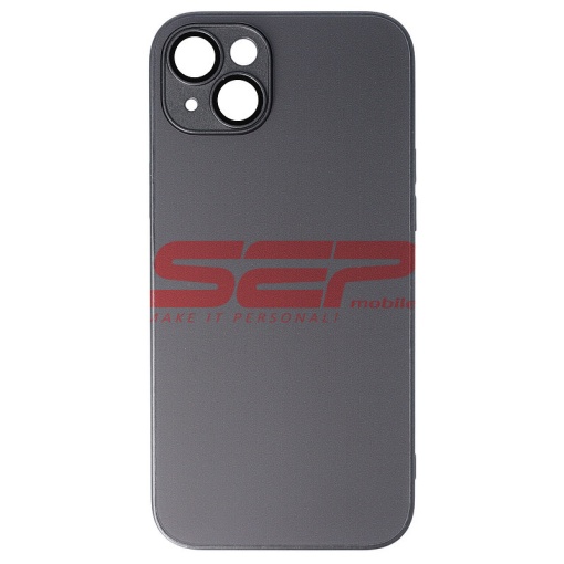 Husa TPU Frosted Glass Apple iPhone 15 Plus Graphite