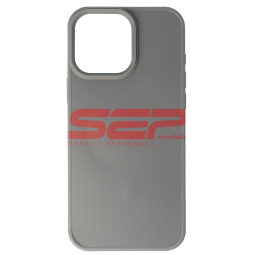 Husa TPU Kevlar Magsafe Apple iPhone 16 Pro Max Titanium Grey