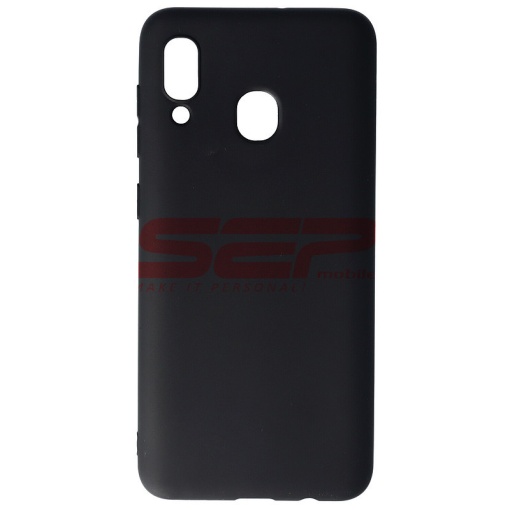 Husa TPU Matte Samsung Galaxy A20 Black