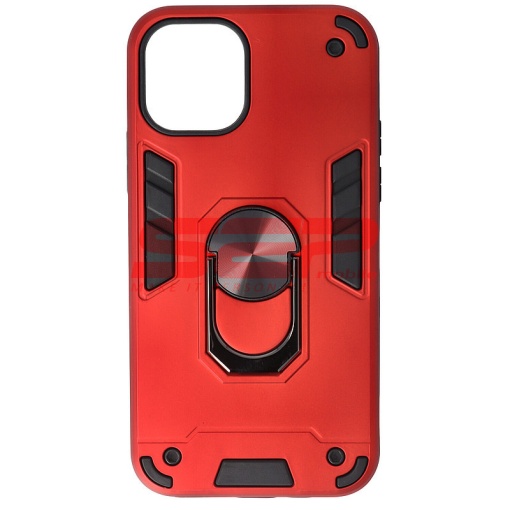 Husa TPU+PC Armor Ring Case Apple iPhone 11 Pro Red
