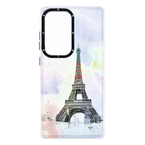 Husa TPU+PC Creative Case Samsung Galaxy S25 Ultra Eiffel Tower