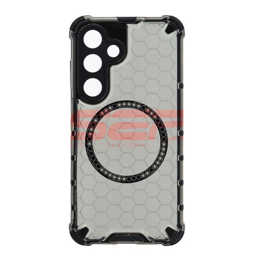 Husa TPU+PC Honeycomb Magsafe Samsung Galaxy S24 Black
