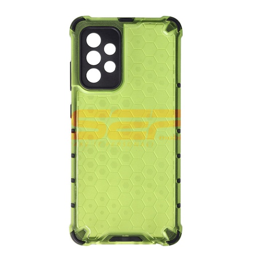 Husa TPU+PC Honeycomb Samsung Galaxy A52s 5G Green