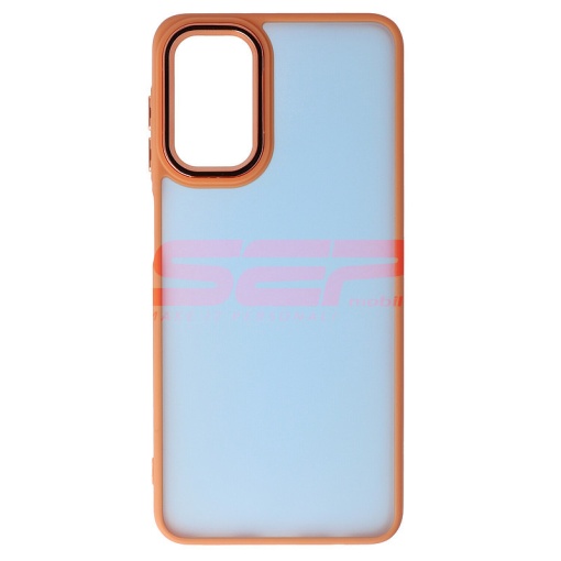 Husa TPU+PC Shell Clear Cover Samsung Galaxy A04s Orange