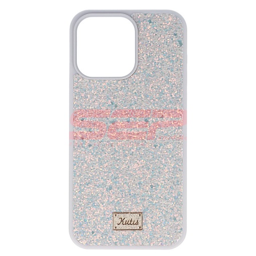 Husa TPU+PC Shine Apple iPhone 15 Pro Max Silver