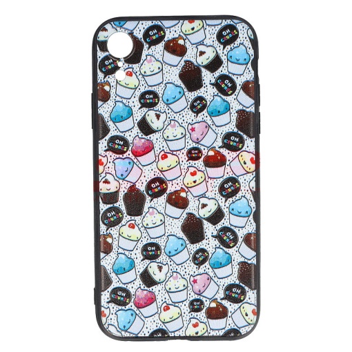 Husa TPU+PC UV Print 3D Apple iPhone XR Cupcakes