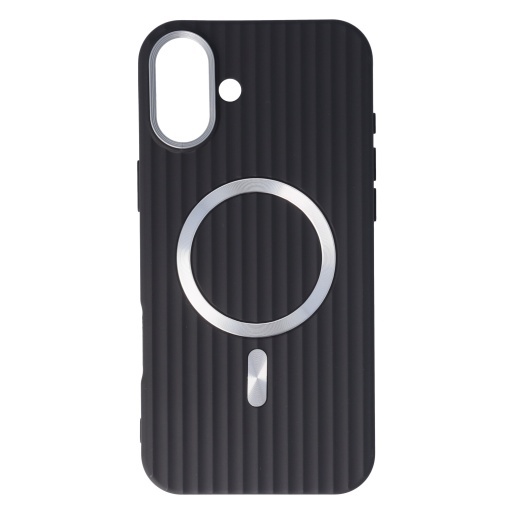 Toc TPU Magnetic Waves Apple iPhone 16 Plus Black