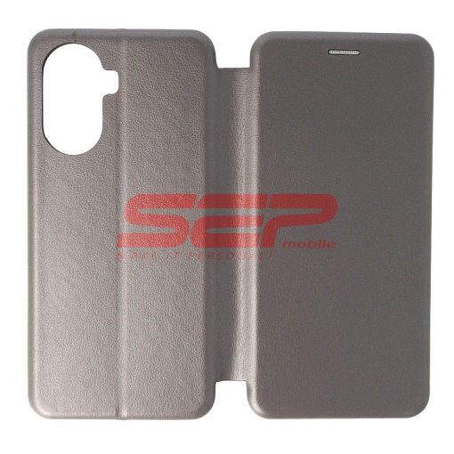 Husa FlipCover Round Huawei nova Y70 / Y70 Plus Fossil Grey