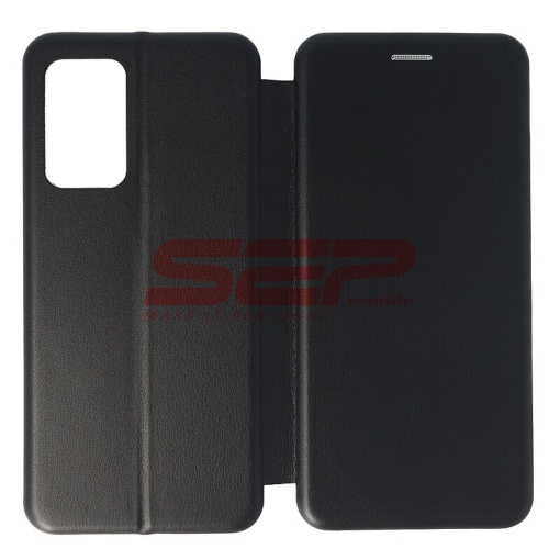 Husa FlipCover Round Motorola Edge 50 Fusion Black