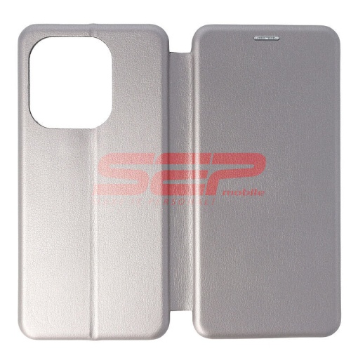 Husa FlipCover Round OPPO A40 Fossil Grey