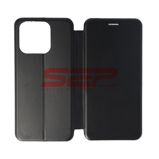 Husa FlipCover Round Xiaomi Redmi 12C Black