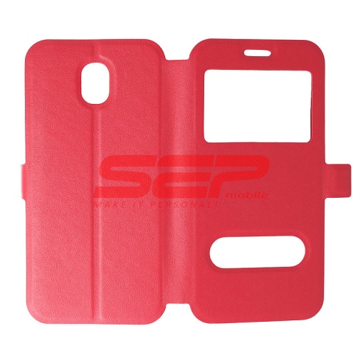 Husa FlipCover Smart View Samsung Galaxy J5 2017 RED