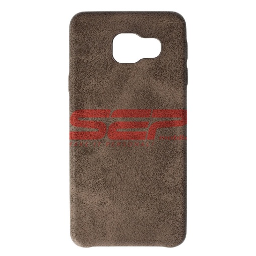 Husa Leather Vintage Tatoo Samsung Galaxy A3 2016 BROWN