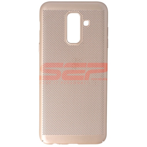 Husa Metallic Mesh Samsung Galaxy A6+ (2018) GOLD