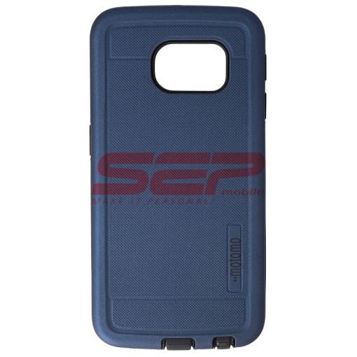 Husa Motomo Antishock 2 in 1 Samsung Galaxy S6 Edge DARK BLUE
