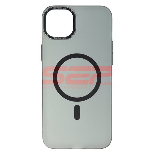 Husa PC MetalRing Magsafe Apple iPhone 15 Plus Graphite