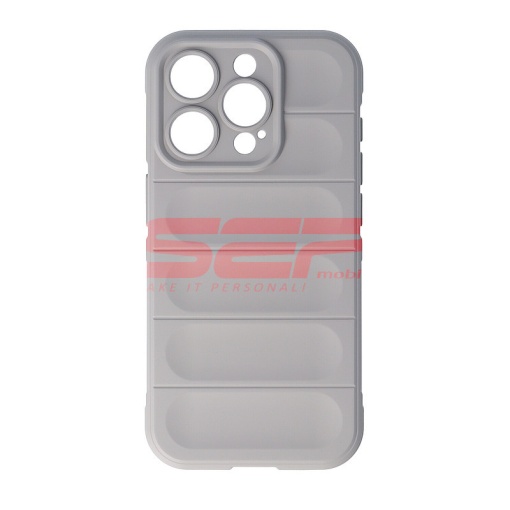 Husa Rubber Silicone Apple iPhone 15 Pro Silver