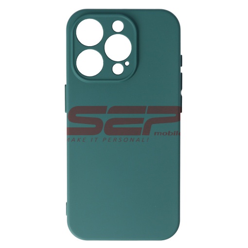 Husa silicon High Copy Apple iPhone 15 Pro Midnight Green