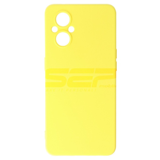 Husa silicon High Copy Oppo Reno 7 Lite 5G Yellow