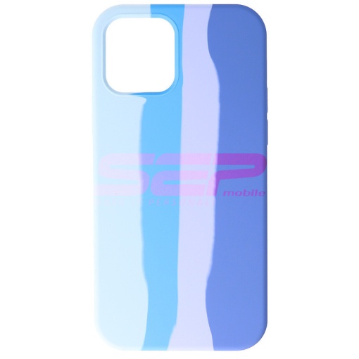 Husa silicon High Copy Rainbow Apple iPhone 12 No.04