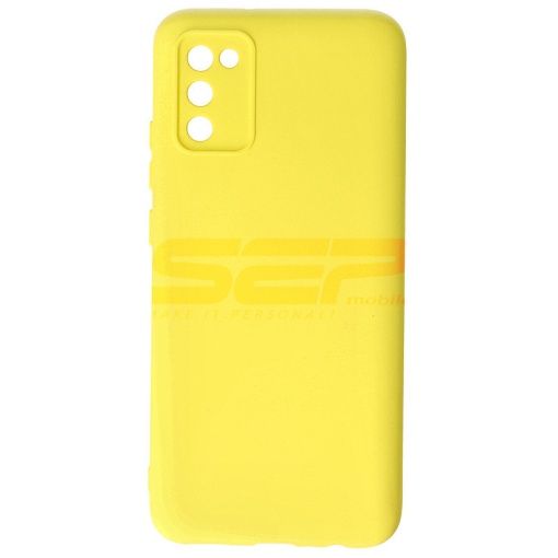 Husa silicon High Copy Samsung Galaxy A02s Yellow