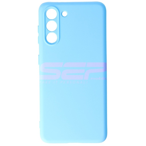 Husa silicon High Copy Samsung Galaxy S21 Light Blue