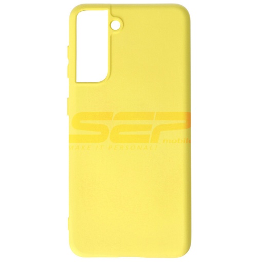 Husa silicon High Copy Samsung Galaxy S21 Yellow