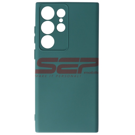 Husa silicon High Copy Samsung Galaxy S23 Ultra Midnight Green
