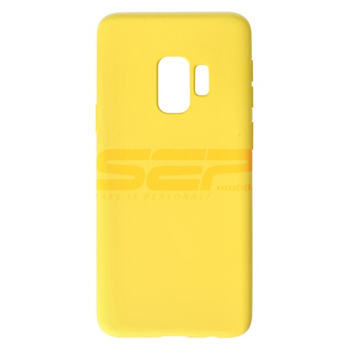 Husa silicon High Copy Samsung Galaxy S9 Yellow