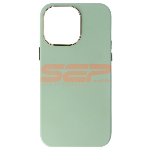 Husa silicon Liquid Cover Apple iPhone 14 Pro Max Pistachio