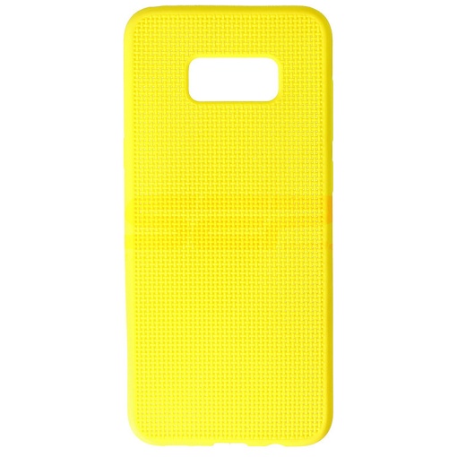 Husa silicon Mesh Case Samsung Galaxy S8 Plus YELLOW
