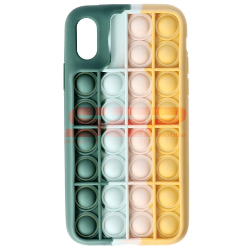 Husa silicon Pop IT Bubble Apple iPhone XS Waffle