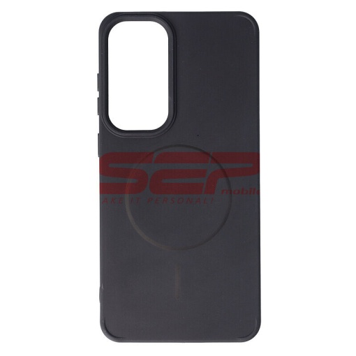Husa Soft Silicone Magsafe Samsung Galaxy S25 Black
