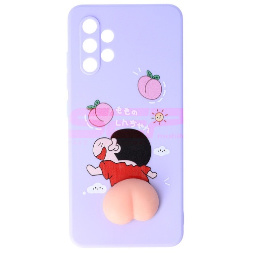 Husa TPU 3D Squishy Samsung Galaxy A32 Purple