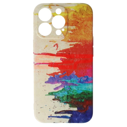 Husa TPU 6D Print Apple iPhone 13 Pro Aquarelle