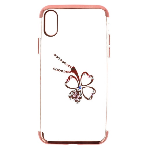 Husa TPU Diamonds Apple iPhone X CLOVER