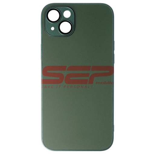 Husa TPU Frosted Glass Apple iPhone 15 Plus Green
