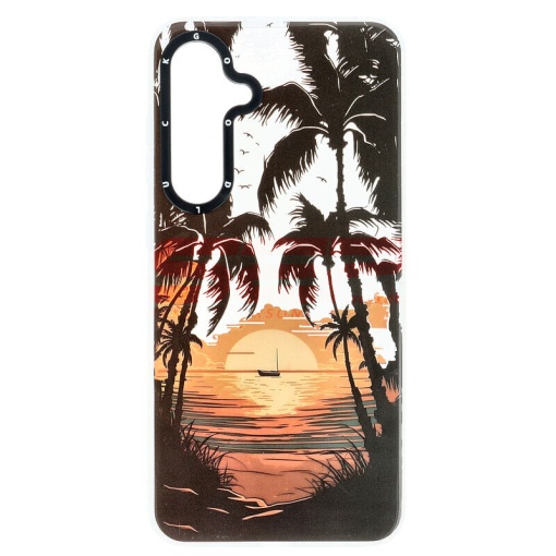 Husa TPU+PC Creative Case Samsung Galaxy S24 Palm
