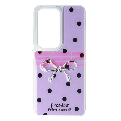 Husa TPU+PC Dots Oppo A80 5G Purple