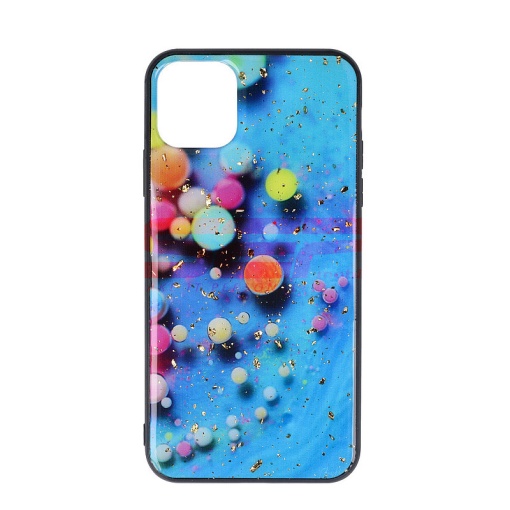 Husa UV Copy Glass Apple Iphone 11 Pro Max Bubbles