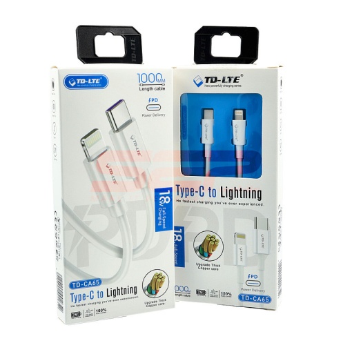 Cablu date Type-C - Lightning TD-LTE TD-CA65