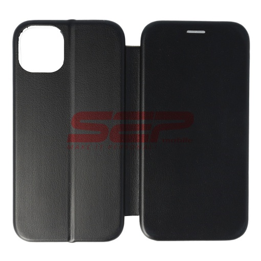 Husa FlipCover Round Apple iPhone 14 Plus Black